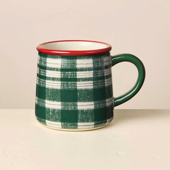 TARGET HEARTH & HAND WITH MAGNOLIA HOLIDAY PLAID MUG 1CT - Picture 2 of 4